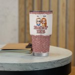 Personalized Soul Sister Tolerating Idiots & Keeping Each Other Sane 30oz Tumbler Birthday Gift for Besties