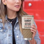 Spersonalizowany przenośny kubek 30 uncji Best Friend Partners In Crime Leopard Design Urodzinowy prezent świąteczny dla przyjaciółek