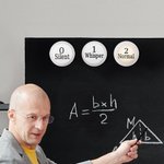 Personalised Voice Level Lights Decals Set of 3 for Classroom School Management Gift for Teacher