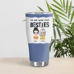Henkilökohtainen Olemme enemmän kuin Besties 30oz kaareva Tumbler paras ystävä syntymäpäivälahja Sisko