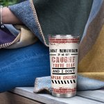 Personalized Brick Background Partners In Crime 20oz Stainless Steel Tumbler Christmas Gift Birthday Gift for Friend