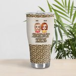 Personaliserte besties morsomme sitater 30 oz matkvalitet rustfritt stål buet tumbler med sugerør gave til besties beste venn