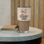 Personalizzato Here's To Another Year Of Bonding Over Alcohol 30oz Tumbler Regalo di compleanno e di Natale per i migliori amici