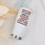 Personalised Besties Here's To Another Year Of Bonding Over Alcohol Curved Tumbler Funny Birthday Christmas Gift for Girl Friends