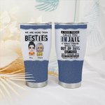 Henkilökohtainen Olemme enemmän kuin Besties 30oz kaareva Tumbler paras ystävä syntymäpäivälahja Sisko