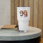 Personalized We're Not Sugar & Spice 30oz Tumbler Leak Proof Vacuum Insulated Soul Sister Gift