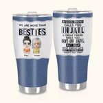 Henkilökohtainen Olemme enemmän kuin Besties 30oz kaareva Tumbler paras ystävä syntymäpäivälahja Sisko