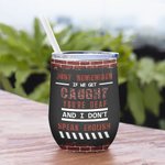Personalized Partners In Crime with Graffiti Background Wine Tumbler Funny Birthday Gift Bridal Shower Gift