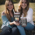 Vaso de Vino con Pajita Personalizado We Are More Than Besties Best Friend Funny Quote Bridal Shower Gift