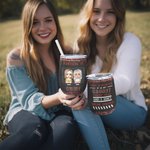 Personalized Partners In Crime with Graffiti Background Wine Tumbler Funny Birthday Gift Bridal Shower Gift