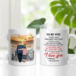 Personalized I Wish I Could Turn Back The Clock Ceramic C-type Handle Mug Anniversary Commemorative Gift Birthday Gift for Couple