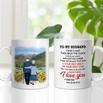 Personalized I Wish I Could Turn Back The Clock Ceramic C-type Handle Mug Anniversary Gift Birthday Christmas Gift for Couple