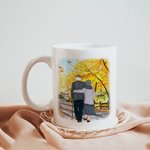 Personalized No Matter How Old We Get  Ceramic C-type Handle Mug Anniversary Gift Birthday Gift for Couple