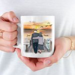 Mug personnalisé No Matter How Old We Get Mug en céramique avec anse en C Cadeau d'anniversaire Souvenir Cadeau d'anniversaire pour couple