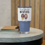 Personalized Jeans Style We Are More Than Besties A Good Friend 30oz Vacuum Insulated Tumbler Birthday Christmast Gift for Besties