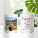 Personalized I Choose You To Do Life With Hand In Hand Ceramic C-type Handle Mug Anniversary Gift Birthday Gift for Couple