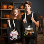 Spersonalizowana torba na Halloween Wielokrotnego użytku Ghost Pumpkin Goodie Bag Candy Tote Bag Halloween Party Favors