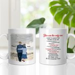 Personalized I Choose You At The Beginning And End Of Everyday Ceramic C-type Handle Mug Anniversary Gift Birthday Gift for Couple