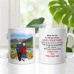 Personalisierte Ich hatte dich und du hattest mich Keramik C-Typ Griff Becher Jahrestag Memorial Geschenk Geburtstagsgeschenk für Paar