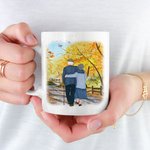 Personalized No Matter How Old We Get  Ceramic C-type Handle Mug Anniversary Gift Birthday Gift for Couple