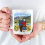 Personalisierte Ich hatte dich und du hattest mich Keramik C-Typ Griff Becher Jahrestag Memorial Geschenk Geburtstagsgeschenk für Paar