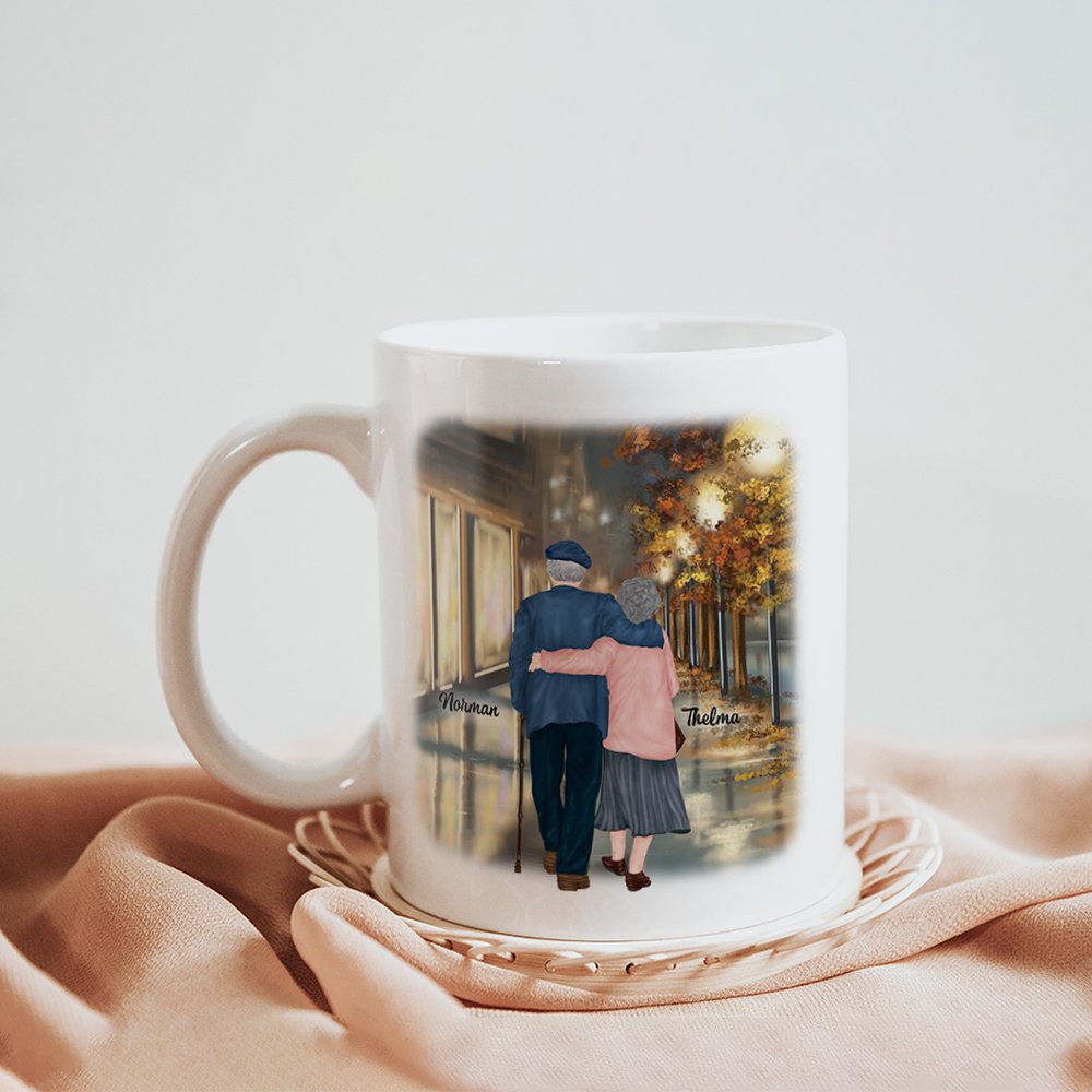Personalizada Sólo Quiero Ser Tu Último Todo Taza de Cerámica con Asa Tipo C Regalo de Aniversario Regalo de Cumpleaños para Pareja 4