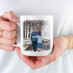 Taza de cerámica con asa tipo C personalizada I'd Find You Sooner And Love You Longer Regalo de aniversario Regalo de cumpleaños para pareja