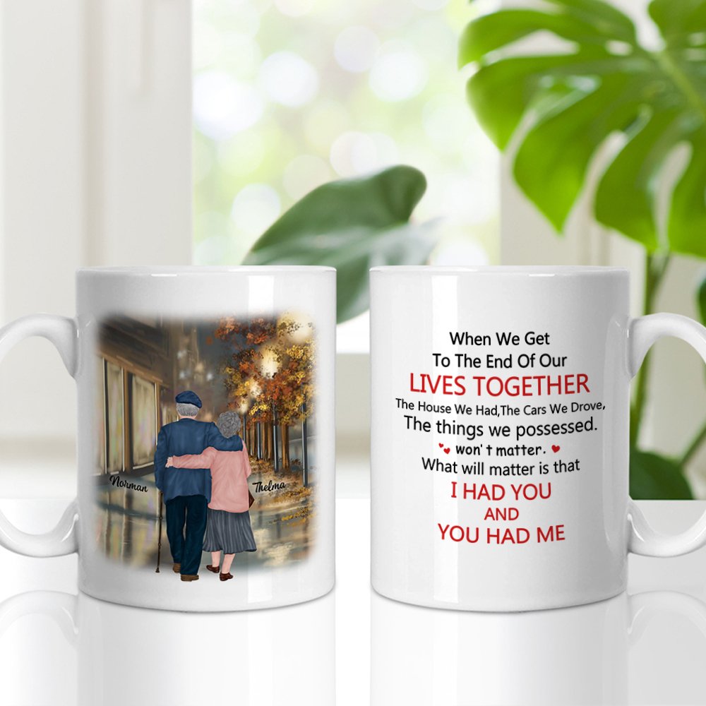 Personalizada Sólo Quiero Ser Tu Último Todo Taza de Cerámica con Asa Tipo C Regalo de Aniversario Regalo de Cumpleaños para Pareja 3