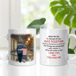 Personalizada Sólo Quiero Ser Tu Último Todo Taza de Cerámica con Asa Tipo C Regalo de Aniversario Regalo de Cumpleaños para Pareja 3