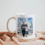 Gepersonaliseerde I Had Find You And I Had Choose You Keramische C-type handvat Mok Verjaardagscadeau Verjaardagscadeau voor paar