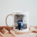 Taza de cerámica con asa tipo C personalizada I'd Find You Sooner And Love You Longer Regalo de aniversario Regalo de cumpleaños para pareja