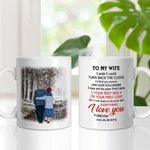 Taza de cerámica con asa tipo C personalizada I'd Find You Sooner And Love You Longer Regalo de aniversario Regalo de cumpleaños para pareja