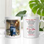 Taza de cerámica con asa tipo C personalizada The One Whom My Soul Loves Regalo de aniversario Regalo de cumpleaños para pareja 3