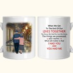 Personalizada Sólo Quiero Ser Tu Último Todo Taza de Cerámica con Asa Tipo C Regalo de Aniversario Regalo de Cumpleaños para Pareja 1