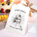 Personalizzati sacchetti bomboniera divertente Cookie Candy Snack Goodie sacchetti di carta con decorazioni di partito foto Compleanno regalo di laure