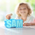 Spersonalizowana skarbonka z imieniem i nazwiskiem Nieotwieralna skarbonka z nadrukiem 3D Idealna skarbonka dla dzieci Prezent urodzinowy na Boże Narodzenie