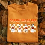 Maglietta di Halloween personalizzata My Dog Is My Boo Regalo di Halloween divertente per chi ama gli animali domestici