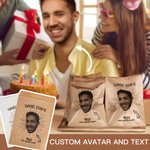 Personalizzati sacchetti bomboniera divertente Cookie Candy Snack Goodie sacchetti di carta con decorazioni di partito foto Compleanno regalo di laure