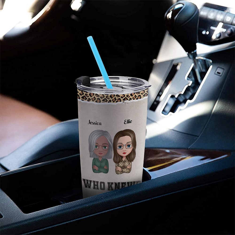 Vaso de Acero Inoxidable de 20oz Personalizado Aparentemente Somos Problemas Cuando Estamos Juntos Regalo de Navidad Regalo de Cumpleaños para el Mejo 2