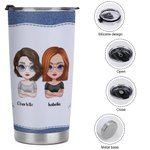 Personalized Everything Nice We Are Sage And Hood 20oz Stainless Steel Tumbler Christmas Gift Birthday Gift for Best Friend