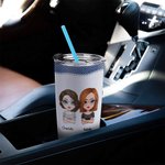 Personalized Everything Nice We Are Sage And Hood 20oz Stainless Steel Tumbler Christmas Gift Birthday Gift for Best Friend