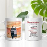 Personalized I Choose You To Love With My Whole Being Unconditionally Ceramic C-type Handle Mug Anniversary Gift Birthday Gift for Couple