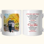 Personalized The One Whom My Soul Loves Ceramic C-type Handle Mug Coffee Mug Anniversary Valentine's Day Gift for Couple