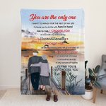 Personalizzato You Are The Only One I Want to Annoy for The Rest of My Life Blanket Wedding Anniversary (Sei l'unico che voglio infastidire per il res