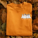 Personalized My Dog Is My Boo T-shirt Halloween Ghost Dog Shirt Spooky Season Short Sleeve Tee Halloween Party Favor Birthday Gift for Dog Lover