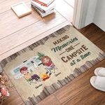 Personalised Making Memories One Campsite at a Time Door Mat Valentine's Day Birthday Gift for Couples 5