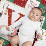 Gepersonaliseerde Zachte Flanellen Sherpa Kerstman en Herten Deken met Naam Kerstcadeau voor Familie of Vriend