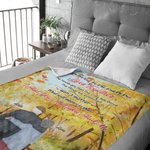 Personalized When We Get to The End of Our Lives Together Blanket  Husband's Gift Flannel Sherpa