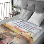 Personalized No Matter How Old We Get Never Stop Holding Hands Blanket  Wife's Gift Wedding Anniversary