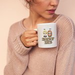 Gepersonaliseerde Funny Besties Quotes Keramische Mok Verjaardag Kerstcadeau voor vriendinnen Vrouwen